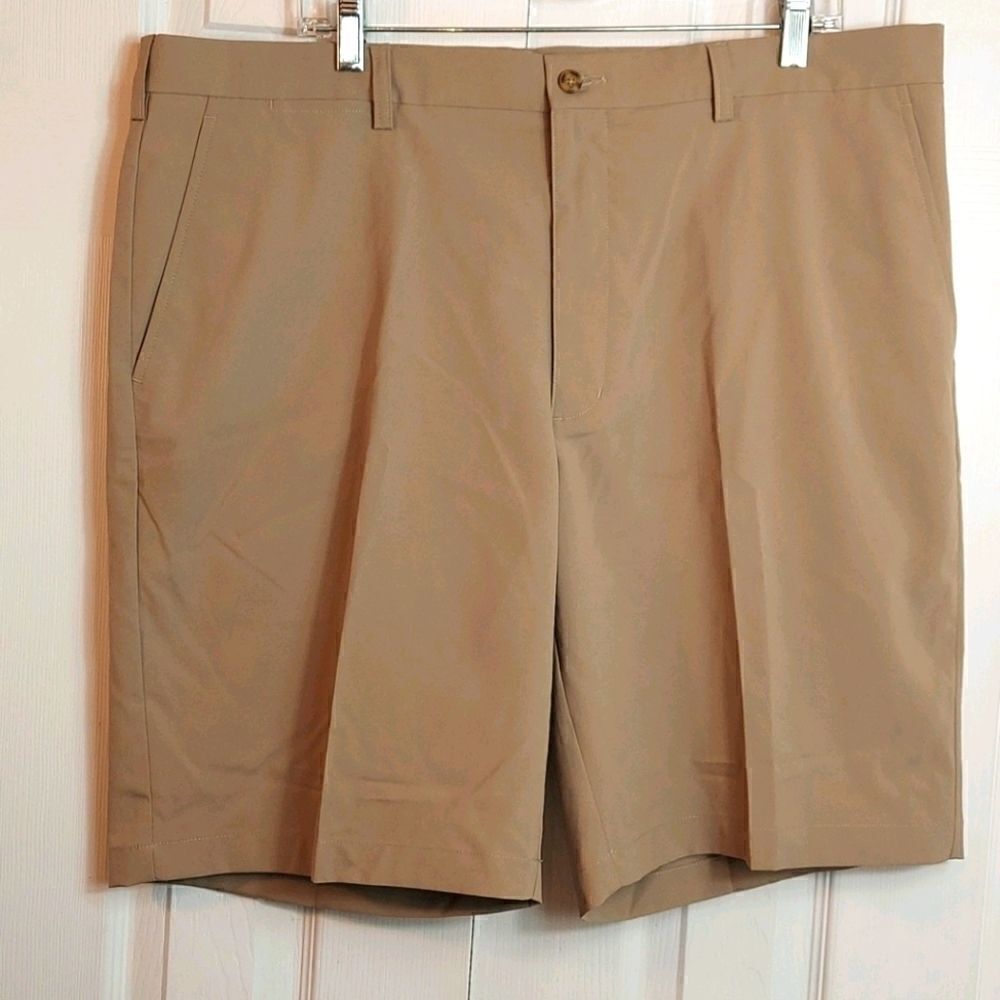 PGA Tour Moisture Wicking Golf Shorts Silver Mink